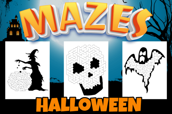 Download Halloween Maze Activities - Premium Resources