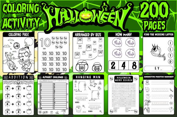 Download Halloween Activity Pages for Kids - Premium Resources