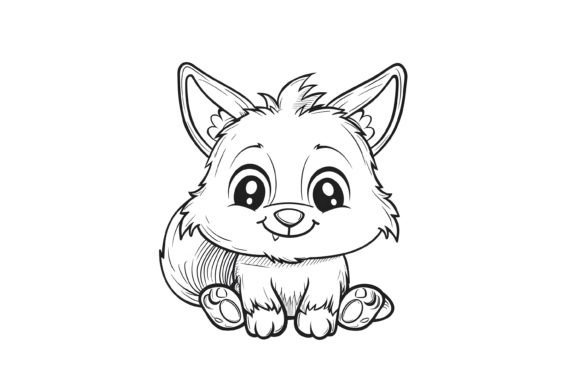 Download Cute Fuzzy Friends Animals Coloring Page - Animal Collection